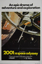 2001: A Space Odyssey (1968) Re-release 1980 - Original US One Sheet Movie Poster