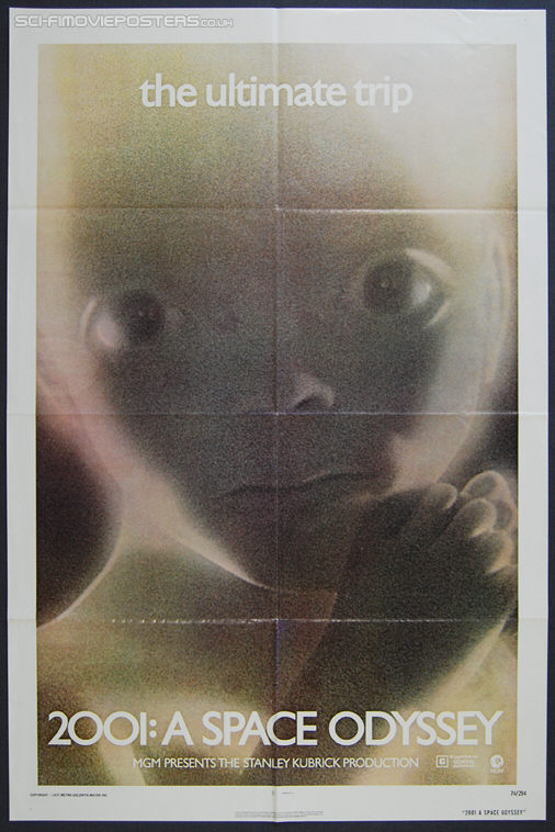 2001: A Space Odyssey (1968) Starchild - Original US One Sheet Movie Poster