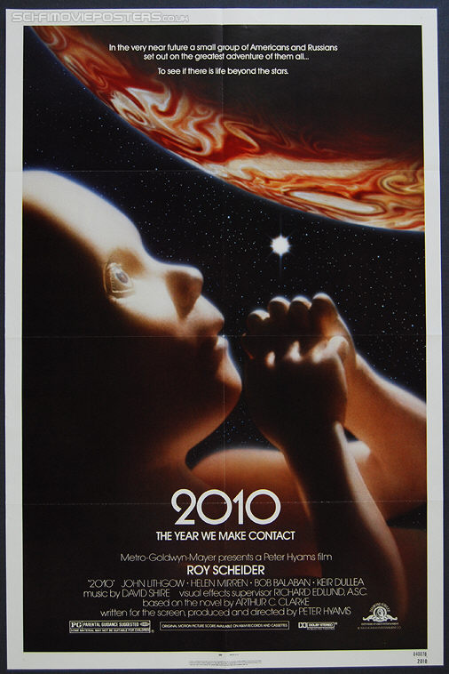 2010: The Year We Make Contact (1985) Original US One Sheet Movie Poster