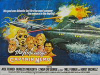 Amazing Captain Nemo, The (1978) - Original British Quad Movie Poster