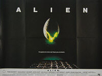 Alien (1979) - Original British Quad Movie Poster