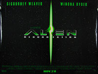 Alien: Resurrection (1997) - Original British Quad Movie Poster