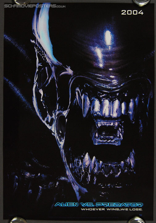 AVP: Alien vs. Predator (2004) Advance - Original US One Sheet Movie Poster