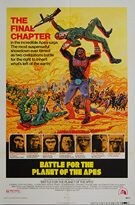 Battle for the Planet of the Apes (1973) - Original US One Sheet Movie Poster