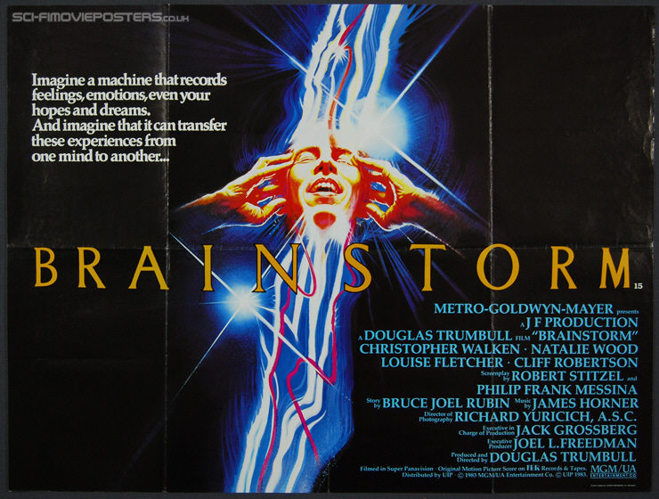 Brainstorm (1983) - Original British Quad Movie Poster