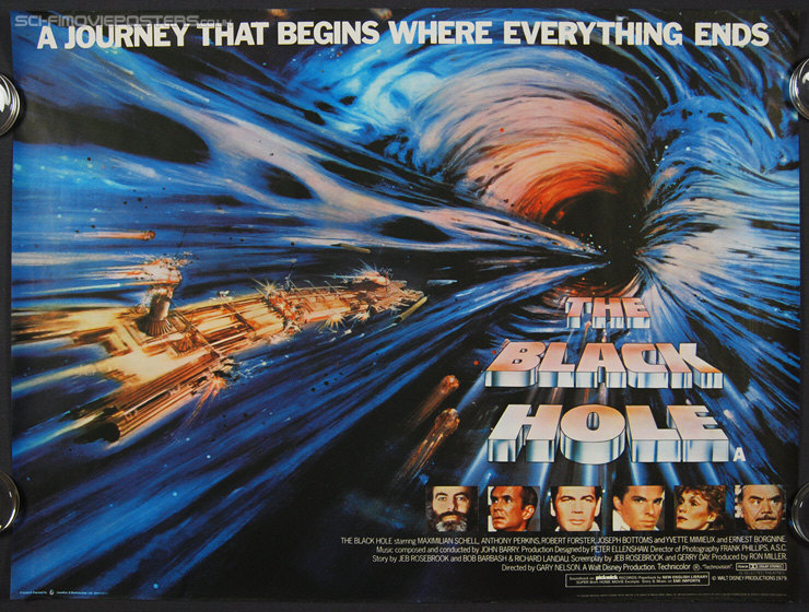 Black Hole, The (1979) - Original British Quad Movie Poster