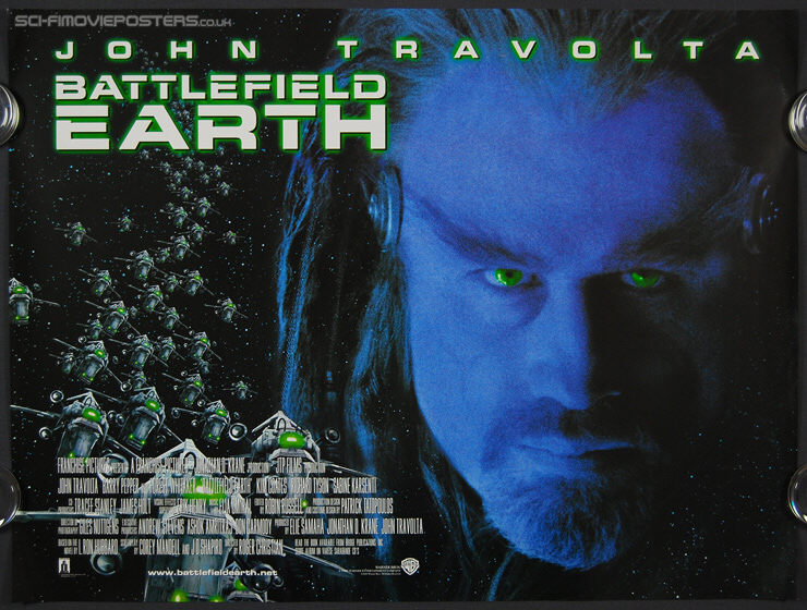 Battlefield Earth (2000) - Original British Quad Movie Poster