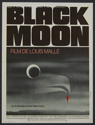 Black Moon (1975) - Original French Movie Poster