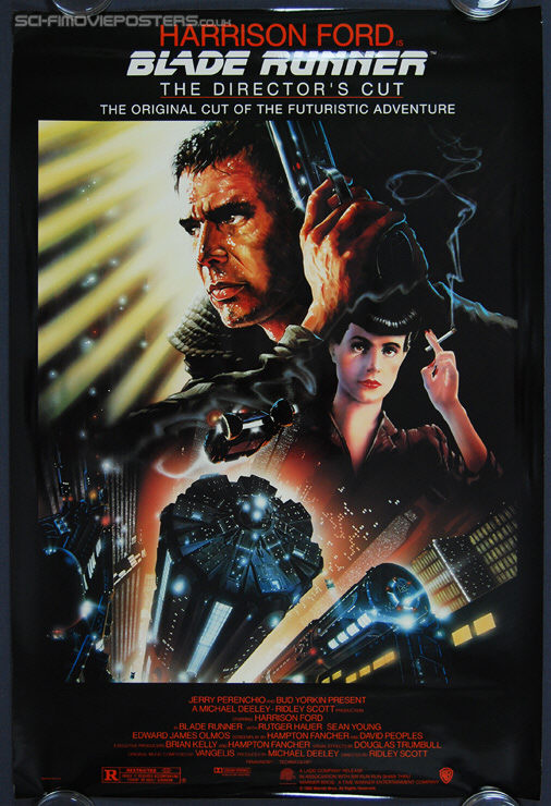 Blade Runner: The Director's Cut (1992) - Original US One Sheet Movie Poster