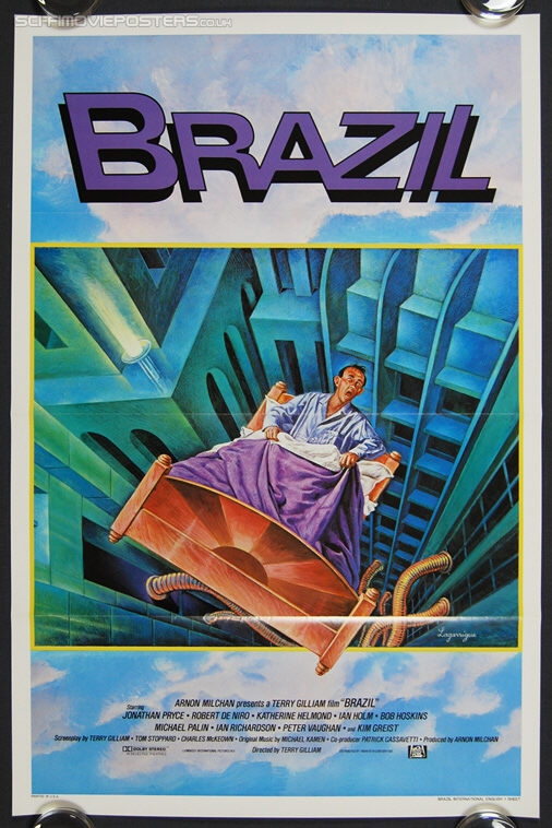 Brazil (1985) International English - Original International One Sheet Movie Poster