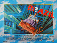 Brazil (1985) - Original British Quad Movie Poster