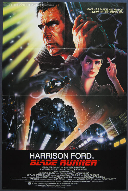 Blade Runner (1982) - Original International One Sheet Movie Poster