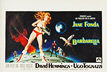 Barbarella (1968) - Original Belgian Movie Poster