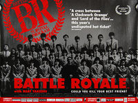 Battle Royale (Batoru Rowaiaru) (2000) Limited release - Original British Quad Movie