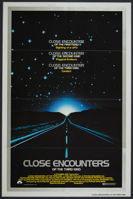 Close Encounters of the Third Kind (1977) - Original US One Sheet Movie Poster