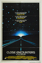 Close Encounters of the Third Kind (1977) 'PG' - Original US One Sheet Movie Poster
