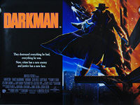 Darkman (1990) - Original British Quad Movie Poster