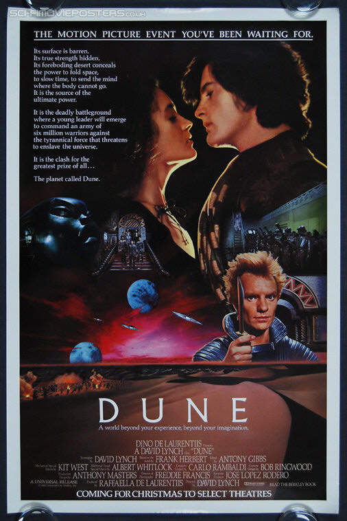 Dune (1984) Advance - Original US One Sheet Movie Poster