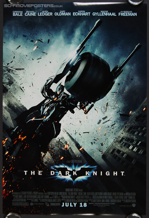 Dark Knight, The (2008) Bike - Original US One Sheet Movie Poster