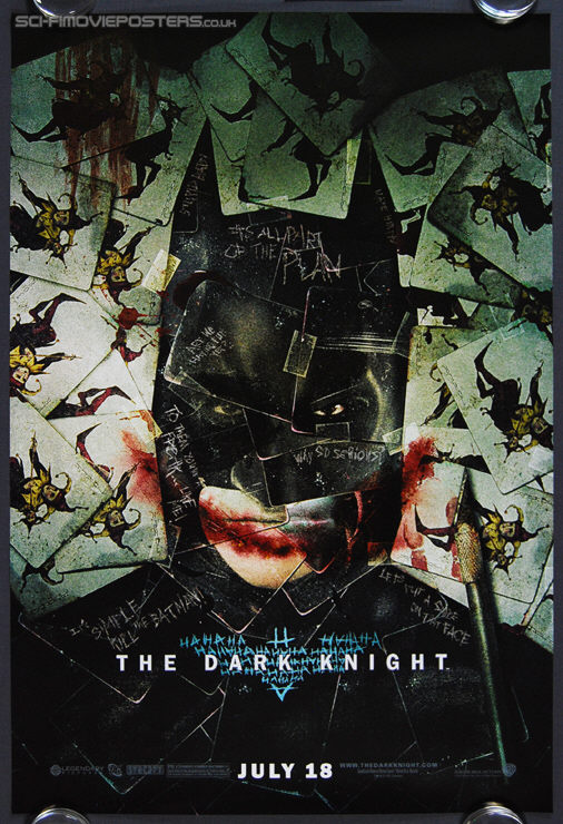 Dark Knight, The (2008) Wilding - Original US One Sheet Movie Poster