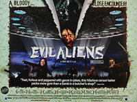 Evil Aliens (2005) - Original British Quad Movie Poster