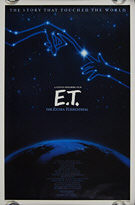 E T: The Extra-Terrestrial (1982) Re-release 1985 - Original US One Sheet Movie Poster