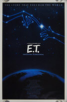 E T: The Extra-Terrestrial (1982) Re-release 1985 - Original US One Sheet Movie Poster