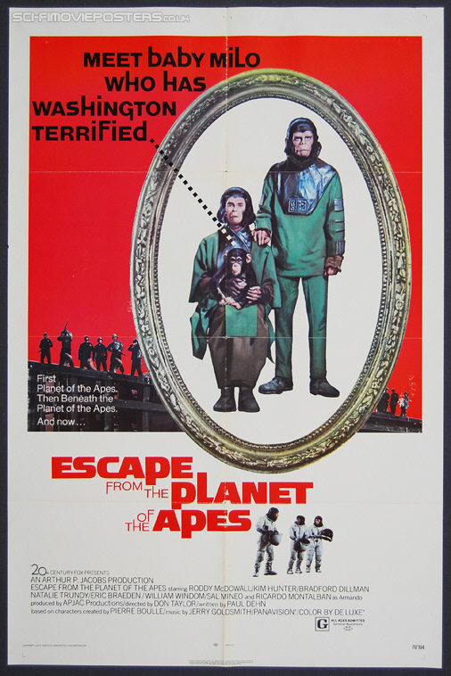 Escape from the Planet of the Apes (1971) - Original US One Sheet Movie Poster