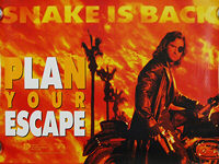 Escape from LA (1996) Advance - Original British Quad Movie Poster