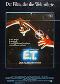 E T: The Extra-Terrestrial (1982) - Original German Movie Poster