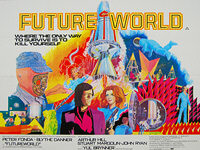 Futureworld (1976) - Original British Quad Movie Poster