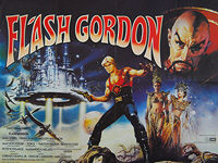 Flash Gordon (1980) - Original British Quad Movie Poster