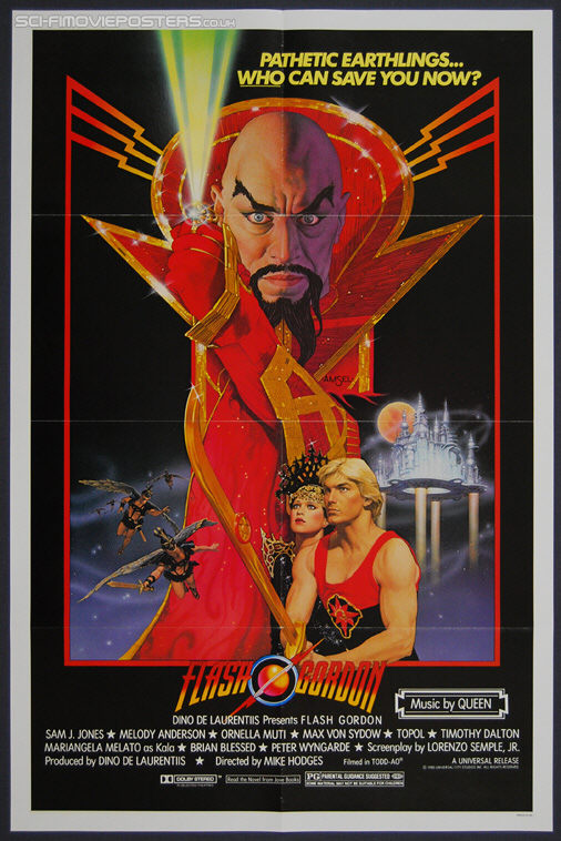 Flash Gordon (1980) - Original US One Sheet Movie Poster