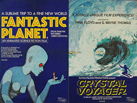 Fantastic Planet, The (La Plante Sauvage) (1973) / Crystal Voyager (1975) - Original British Quad Movie Poster