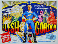 Flesh Gordon (1974) Special Edition - Original British Quad Movie Poster