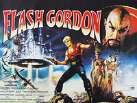 Flash Gordon (1980) - Original British Quad Movie Poster