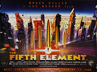 Fifth Element, The (1997) - Original British Quad Movie Poster