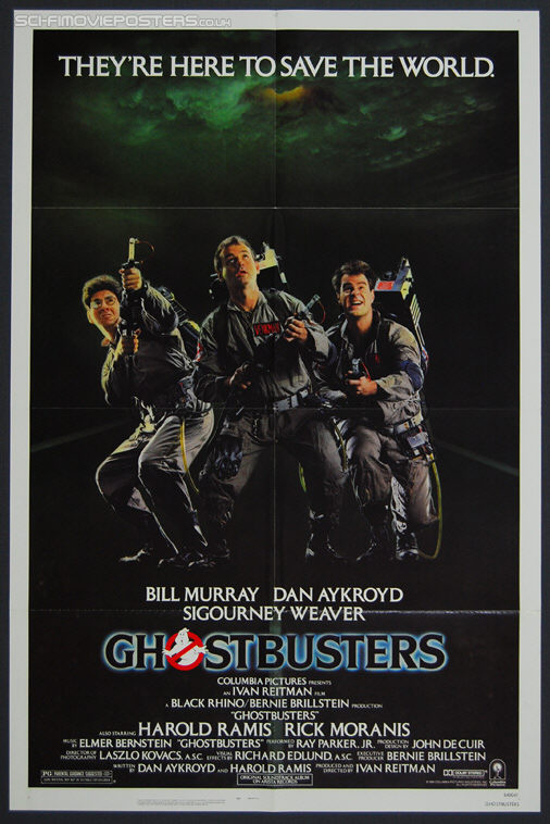 GhostBusters (1984) - Original US One Sheet Movie Poster