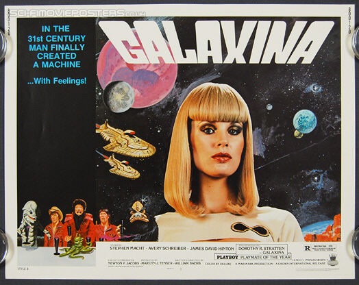 Galaxina (1980) Style 'B' - Original US Half Sheet Movie Poster