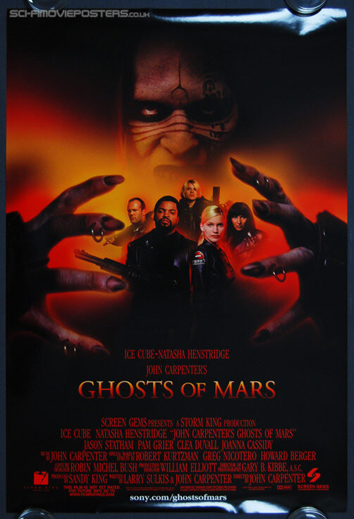 Ghosts of Mars (2001) - Original US One Sheet Movie Poster