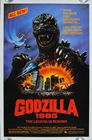 Godzilla 1985 - Original US One Sheet Movie Poster