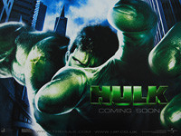 Hulk (2003) Advance - Original British Quad Movie Poster