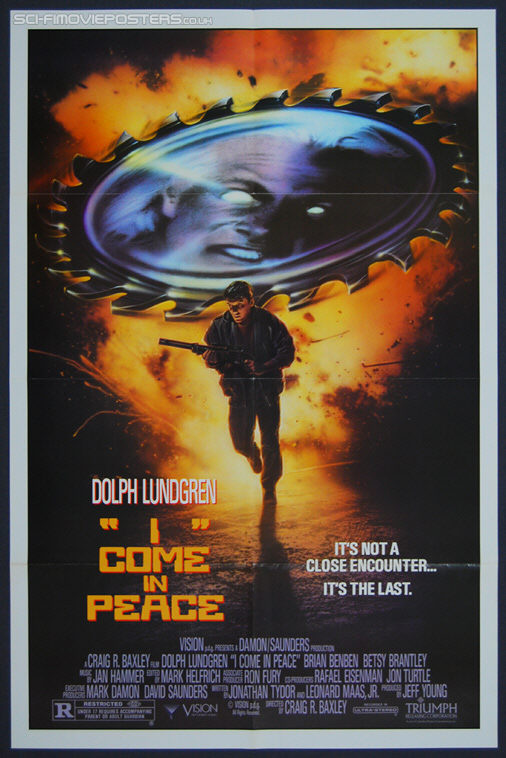 I Come in Peace (1990) - Original US One Sheet Movie Poster