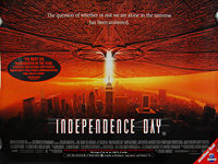 Independence Day (1996) - Original British Quad Movie Poster