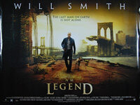 I Am Legend (2007) - Original British Quad Movie Poster