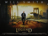 I Am Legend (2007) - Original British Quad Movie Poster