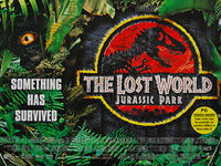 Jurassic Park: The Lost World: (1997) - Original British Quad Movie Poster