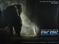 King Kong (2005) - Original British Quad Movie Poster