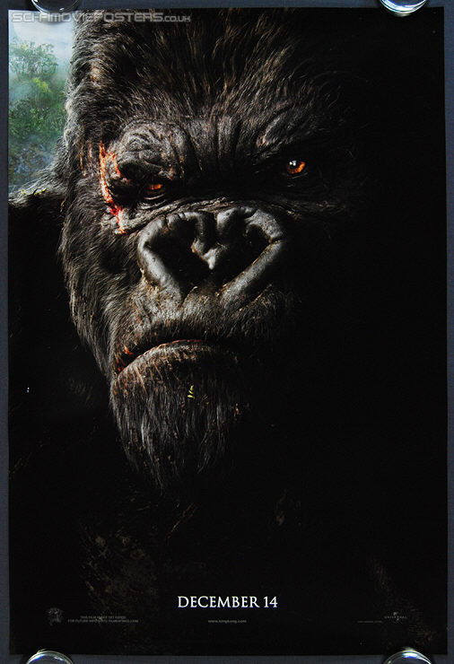 King Kong (2005) Advance - Original US One Sheet Movie Poster