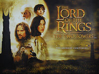 Lord of the Rings: The Two Towers, The (2002) - Original British Quad Movie Poster